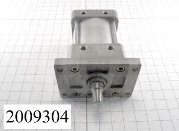 Air Cylinders, Rod Type, Standard NFPA, 3/4-16 UNC Rod Thread, Double Acting Model, 4" Bore, 2" Stroke, Both Ends Cushion