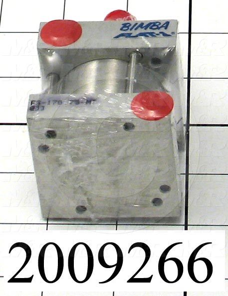 Air Cylinders, Rod Type, Standard NFPA, 3/8-24 UNF Rod Thread, Double Acting Model, 1 1/2" Bore, 3/4" Stroke