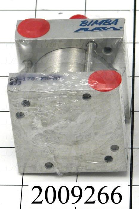 Air Cylinders, Rod Type, Standard NFPA, 3/8-24 UNF Rod Thread, Double Acting Model, 1 1/2" Bore, 3/4" Stroke