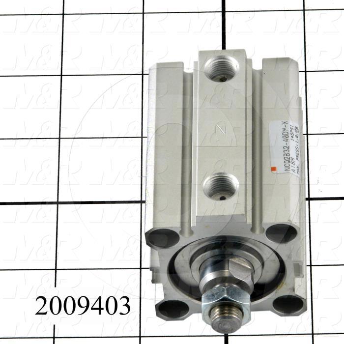 Air Cylinders, Rod Type, Standard NFPA, 3/8-24 UNF Rod Thread, Double Acting Model, 32 mm Bore, 40 mm Stroke