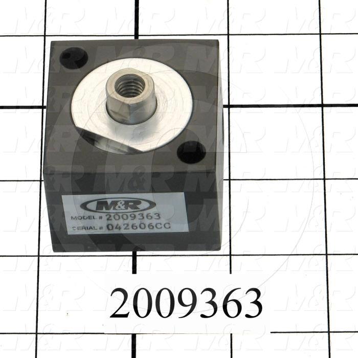 Air Cylinders, Rod Type, Standard NFPA, 5/16-18 Rod Thread, Double Acting Model, 1 1/4" Bore, 7/16" Stroke, Micro Lock Function