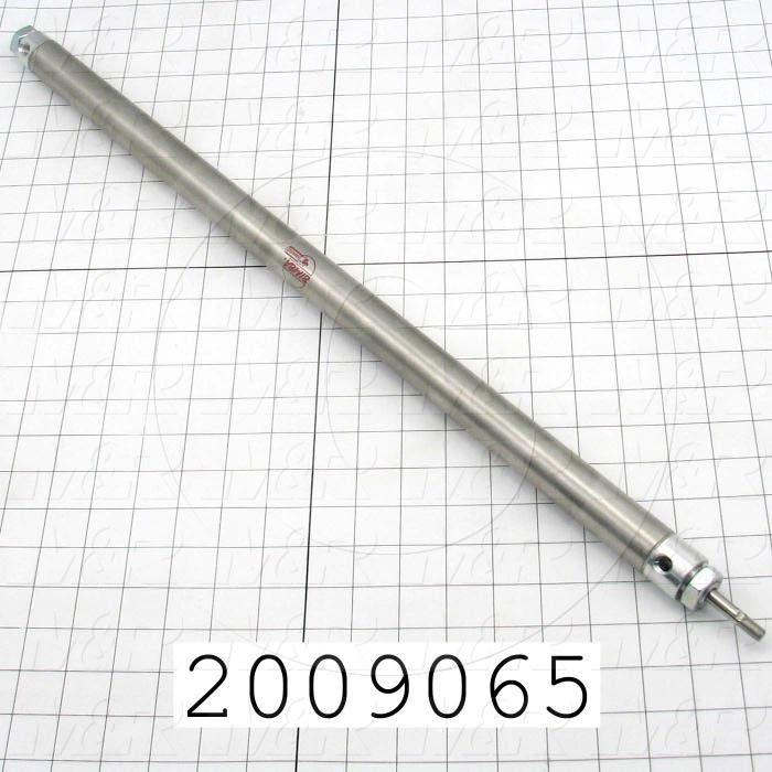 Air Cylinders, Rod Type, Standard NFPA, 5/16-24 UNF Rod Thread, Double Acting Model, 1 1/16" Bore, 21" Stroke, Both Ends Cushion