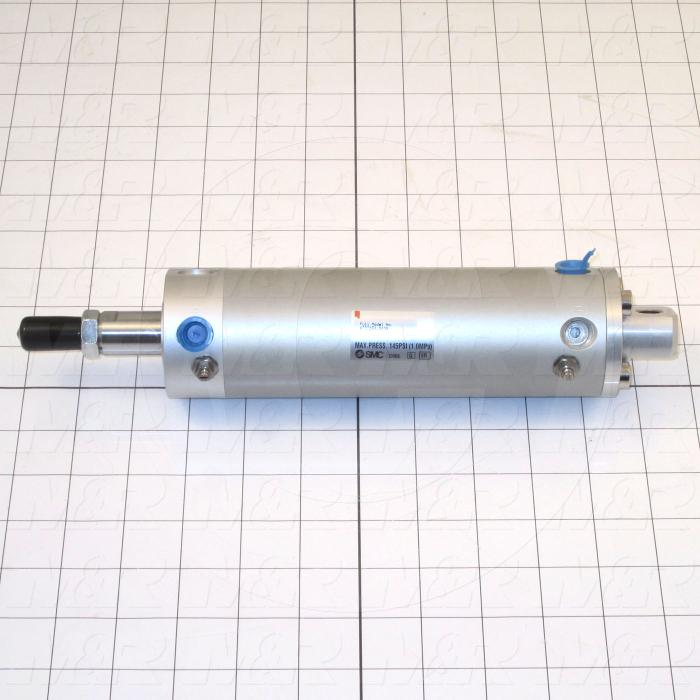 Air Cylinders, Rod Type, Standard NFPA, 5/16-24 UNF Rod Thread, Double Acting Model, 50 mm Bore, 4" Stroke, Both Ends Cushion