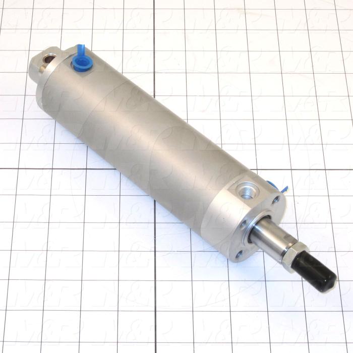 Air Cylinders, Rod Type, Standard NFPA, 5/16-24 UNF Rod Thread, Double Acting Model, 50 mm Bore, 4" Stroke, Both Ends Cushion