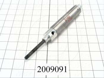 Air Cylinders, Rod Type, Standard NFPA, 5/16-24 UNF Rod Thread, Single Acting Model, 1 1/16" Bore, 2" Stroke