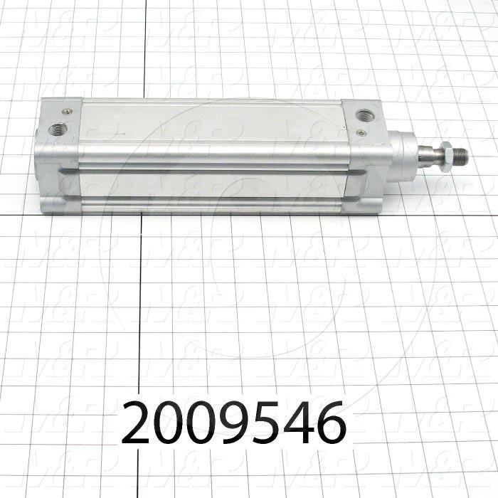 Air Cylinders, Rod Type, Standard NFPA, 5/8-18 UNF Rod Thread, Double Acting Model, 2 1/2" Bore, 7.205" Stroke, Both Ends Cushion
