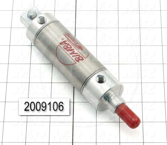 Air Cylinders, Rod Type, Standard NFPA, 7/16-20 UNF Rod Thread, Double Acting Model, 1 1/2" Bore, 2" Stroke