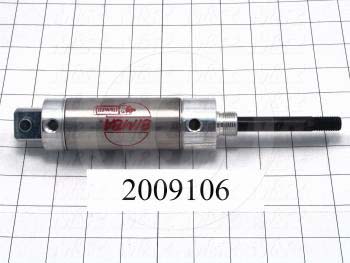 Air Cylinders, Rod Type, Standard NFPA, 7/16-20 UNF Rod Thread, Double Acting Model, 1 1/2" Bore, 2" Stroke