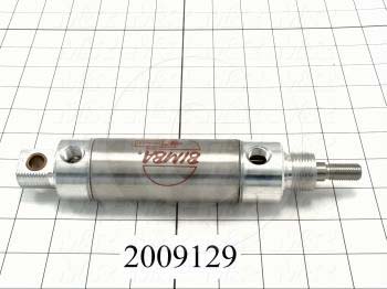 Air Cylinders, Rod Type, Standard NFPA, 7/16-20 UNF Rod Thread, Double Acting Model, 1 1/2" Bore, 2" Stroke, Both Ends Cushion