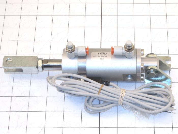 Air Cylinders, Rod Type, Standard NFPA, Double Acting Model, 1 1/2" Bore, 1" Stroke, Urethane Bumper