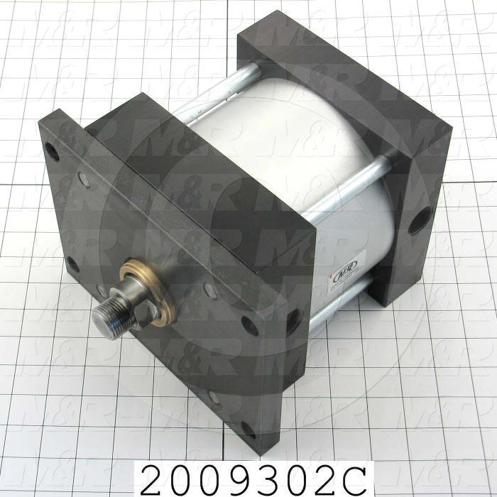 Air Cylinders, Rod Type, Standard NFPA, Double Acting Model, 6" Bore, 2" Stroke