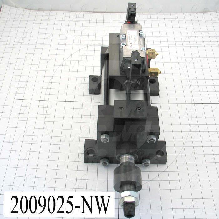 Air Cylinders, Single Rod Type, Double Acting Model, 5" Bore, 5.75" Stroke