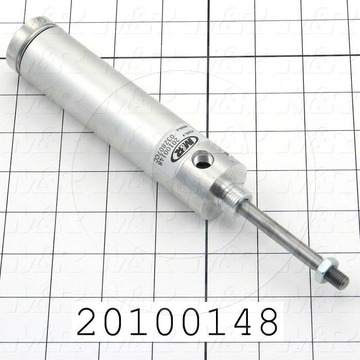 Air Cylinders, Single Rod Type, Standard NFPA, 5/16-24 UNF Rod Thread, Double Acting Model, 1 1/16" Bore, 2" Stroke