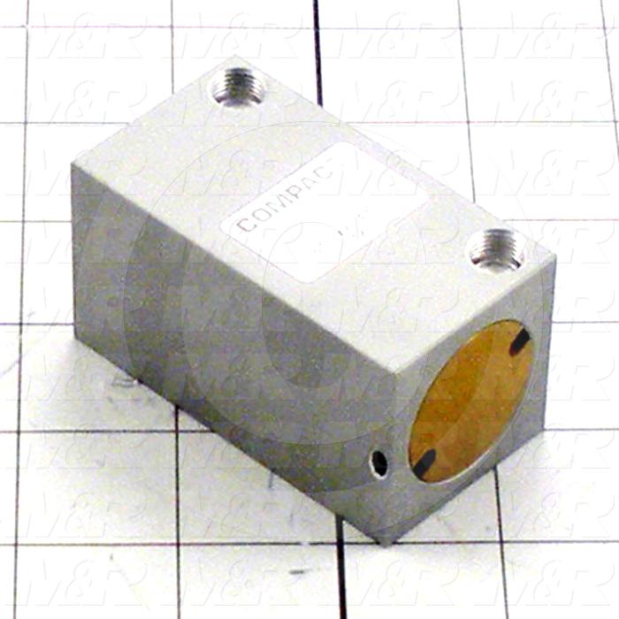 Air Cylinders, Square Cylinder Type, Double Acting Model, 1 1/8" Bore, 2" Stroke