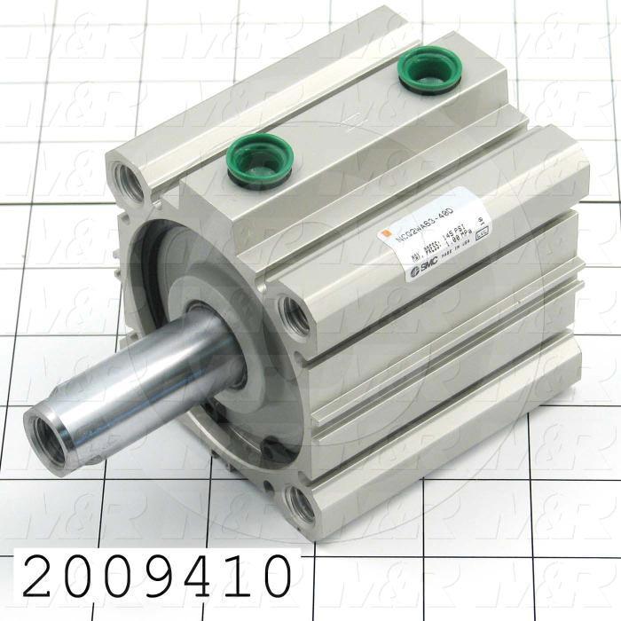 Air Cylinders, Square Cylinder Type, Double Rod Double Acting Model, 63 mm Bore, 40 mm Stroke