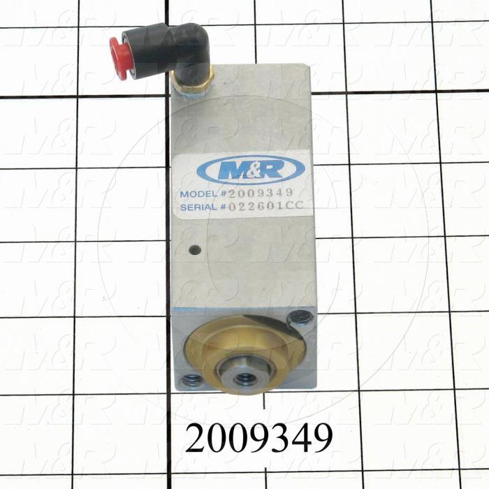 Air Cylinders, Square Cylinder Type, Single Acting Model, 1 1/8" Bore, 1 7/8" Stroke
