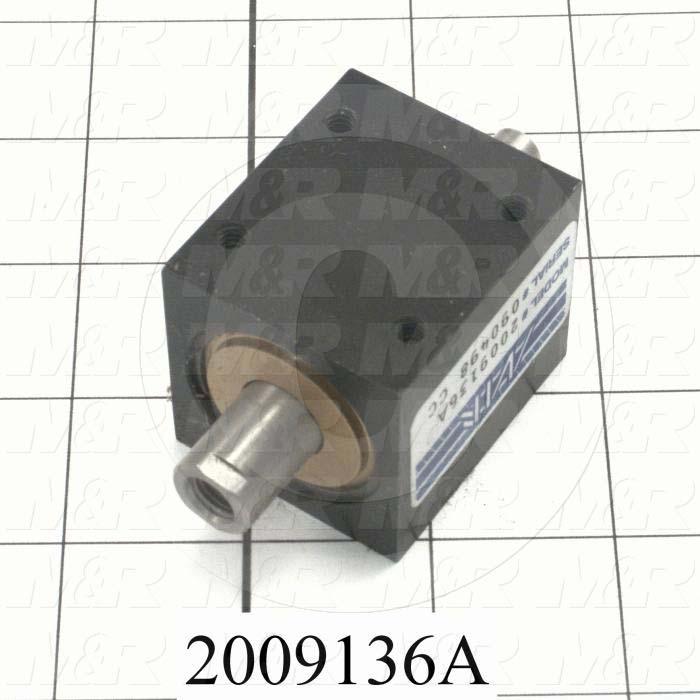 Air Cylinders, Square Double Rod Type, Double Acting Model, 1 1/8" Bore, 5/8" Stroke