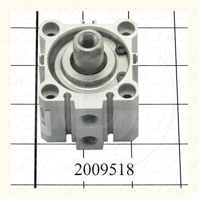 Air Cylinders, Square Rod Cylinder Type, M8 x 1.25 Rod Thread, Single Acting Model, 40 mm Bore, 10 mm Stroke
