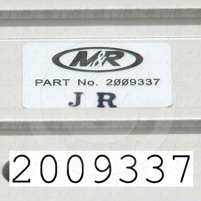Air Gripper, Cam Style, Double Action, Auto Switch Option, 25 mm Bore Size, 2.28 Nm Gripping Force
