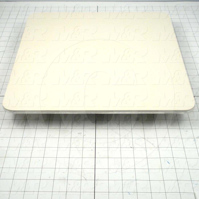 Aluminum Pallets, Width 16.00 in., Length 16.00 in.