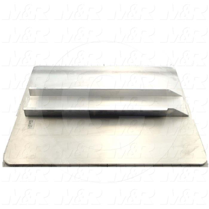Aluminum Pallets, Width 18.00 in., Length 22.00 in.