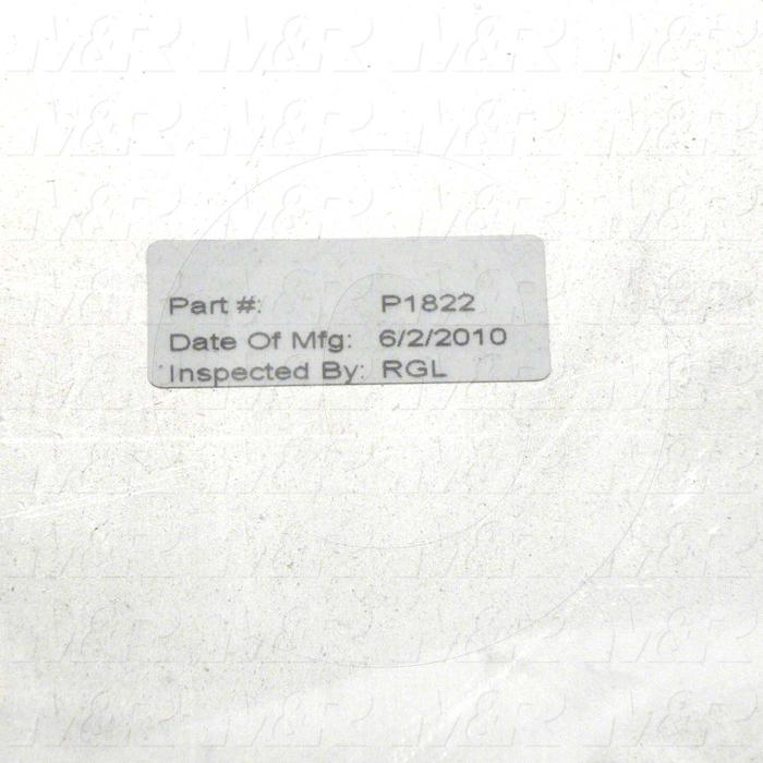 Aluminum Pallets, Width 18.00 in., Length 22.00 in.