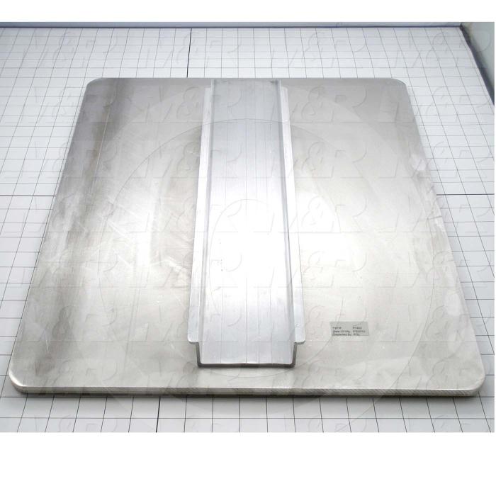 Aluminum Pallets, Width 18.00 in., Length 22.00 in.