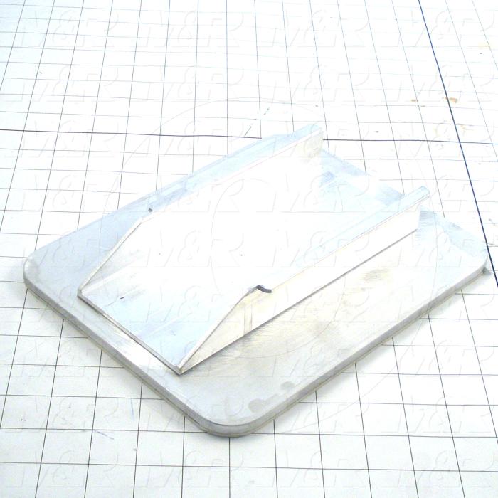 Aluminum Pallets, Width 8.00 in., Length 10.00 in.