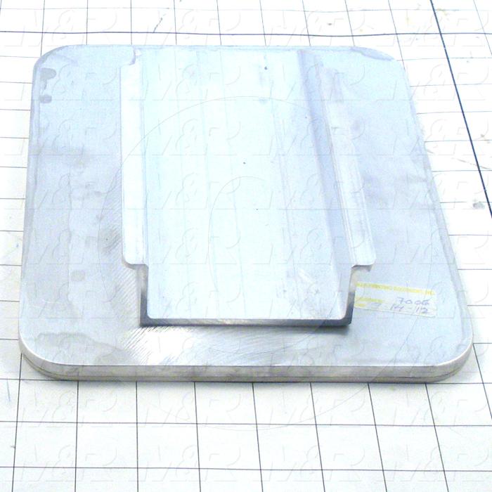 Aluminum Pallets, Width 8.00 in., Length 10.00 in.