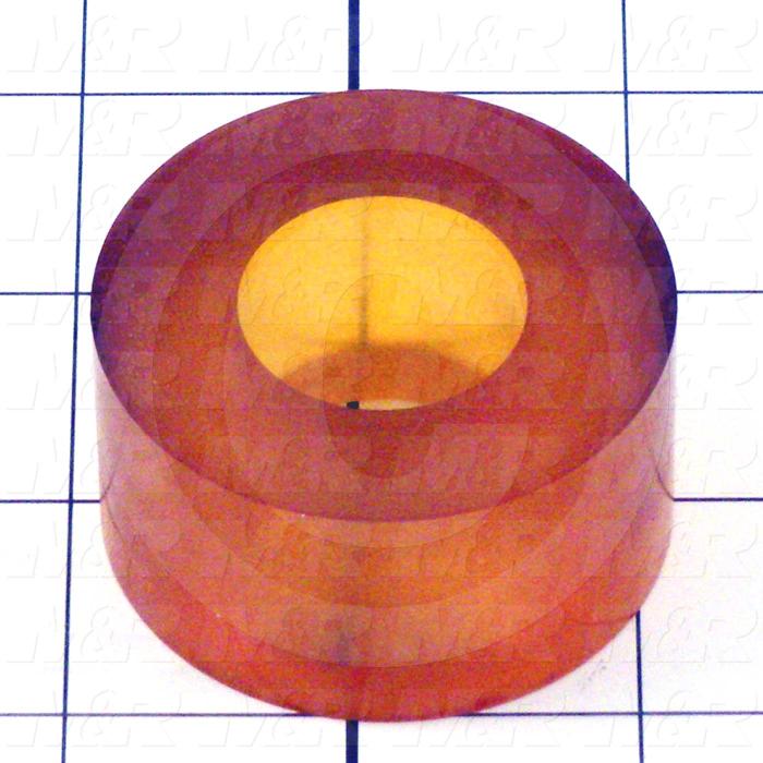 AMBER POLYURET.CYL.2"ODX1"ID C