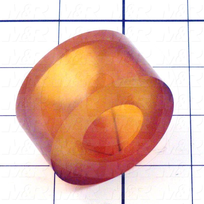 AMBER POLYURET.CYL.2"ODX1"ID C
