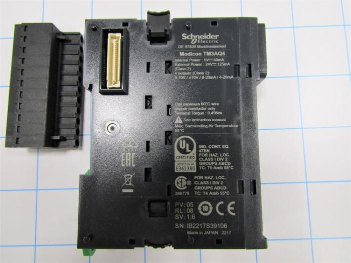 ANALOG OUTPUT MODULE, 4CH