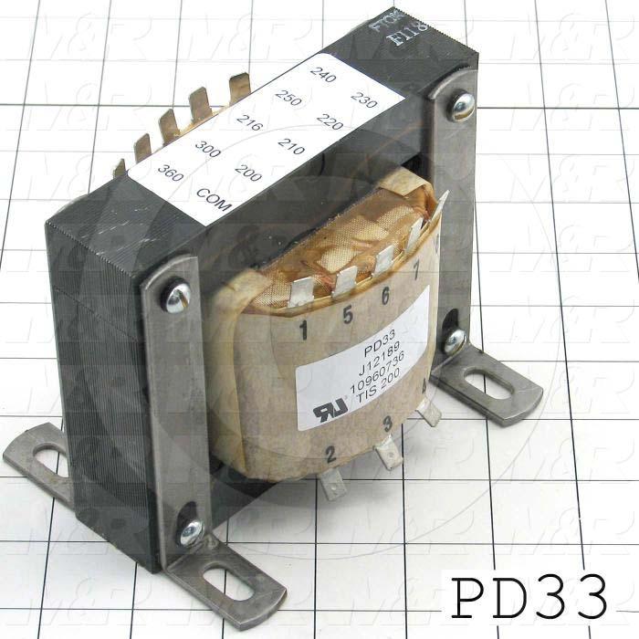 Autotransformer, 1.2KW, 240V, 50/60Hz