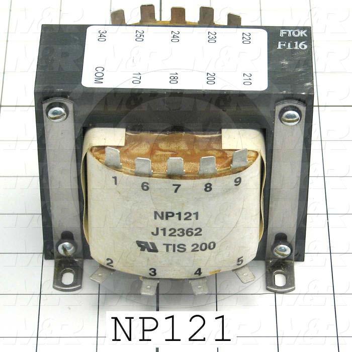 Autotransformer, 240V, 50/60Hz