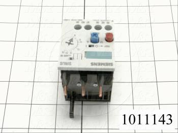 Aux Contact for Overload, 1 NO, 1 NC, 6A Minimum Current, 25A Maximum Current