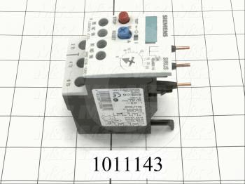 Aux Contact for Overload, 1 NO, 1 NC, 6A Minimum Current, 25A Maximum Current