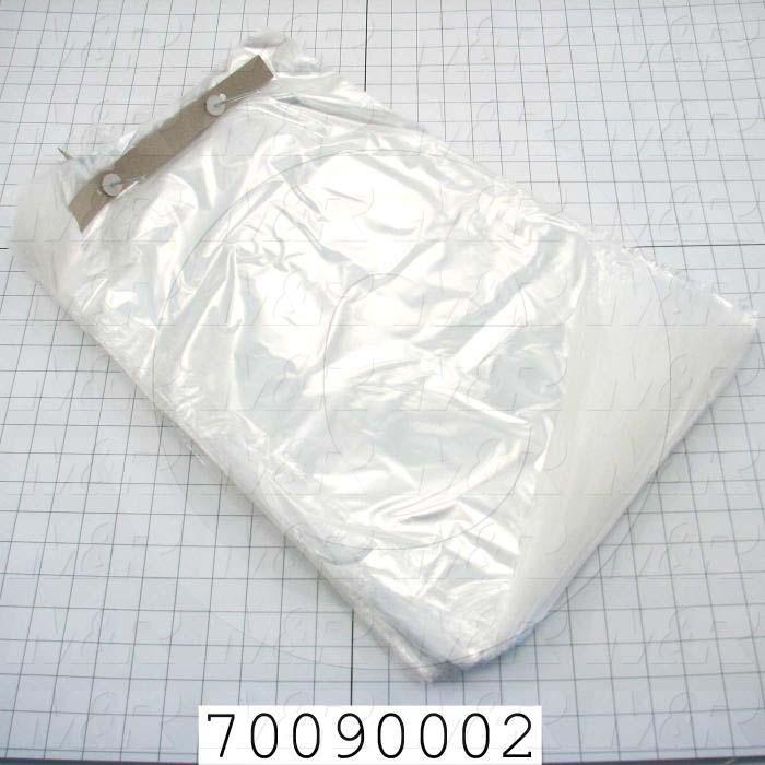 Bags, 13" x 20" x 1.5" Lip, 1 mil, (Case of 1000)