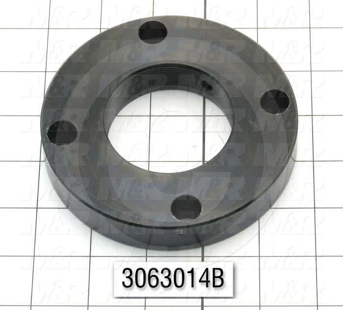 Ball Screw, Type : Ball Screw Nut Flange, Flange Diameter 4.650", Note : Use on Index  on Challenger II with Fanuc Servo Drive, with Ball Screw Nut # 3063014A