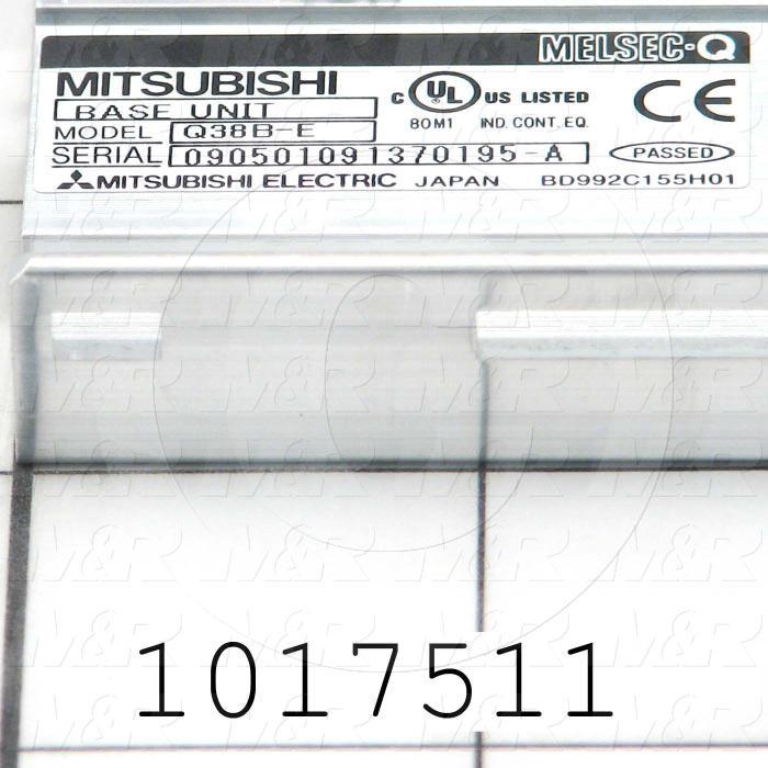 Base Unit, PLC Q Series, 8 Units