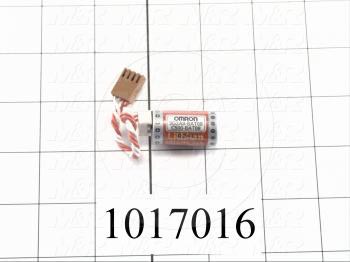 Battery, 3.6V, For PLC 3G2A9,C500,C200H