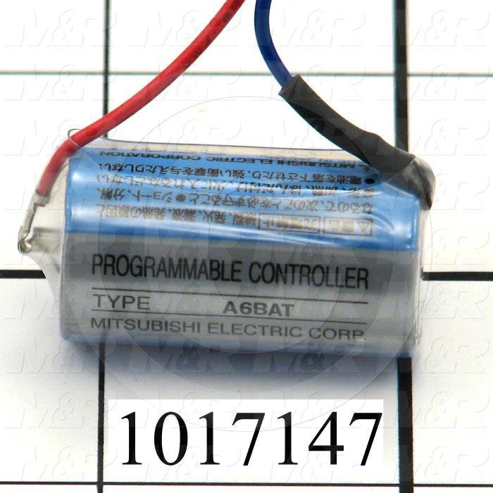 Battery, 3.6V, For Remove Servo & PLC A Series