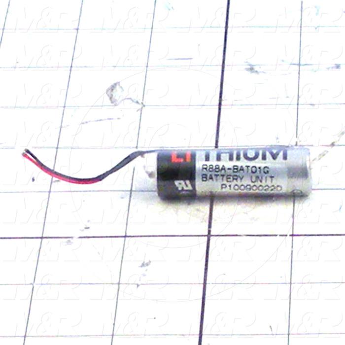 Battery, 3.6V, For Servo R88D-GT Series