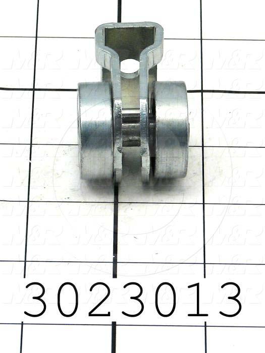 Bearing Assembly, Type : Two Bearing Trolley Assembly, Bearing  Diameter 1.118", Height 1.75", Width 1.25 in., Works with B-Line  Strut System