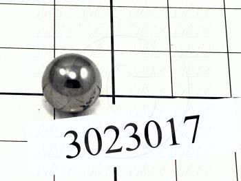 Bearing Ball, Outside Diameter 1.00", Material Alloy Steel