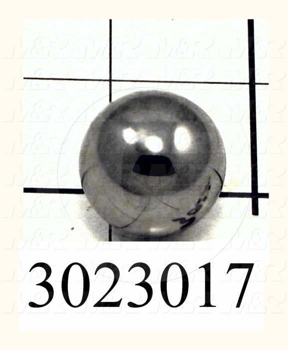 Bearing Ball, Outside Diameter 1.00", Material Alloy Steel