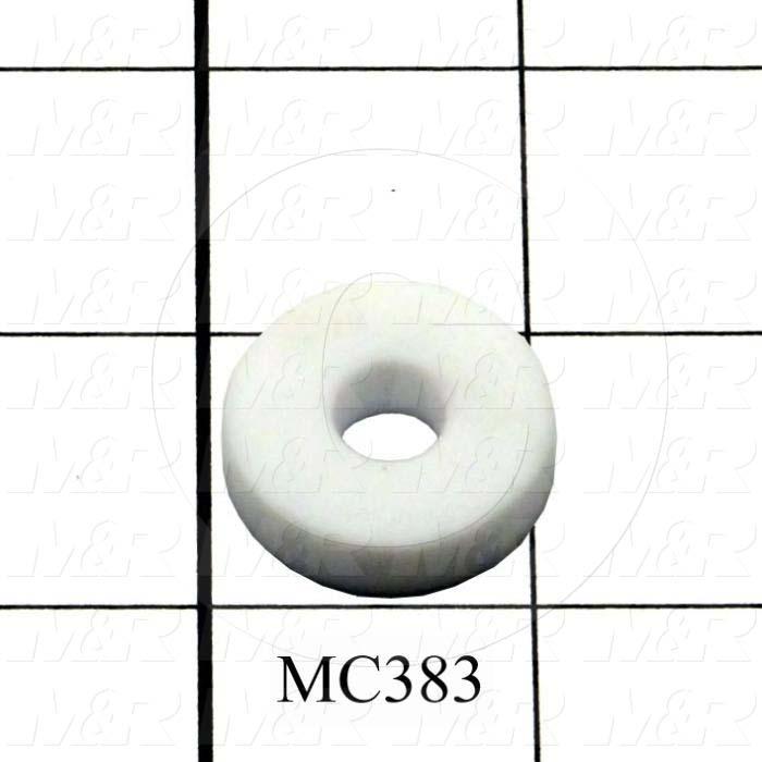 Bearings, 0.352" Inside Diameter, 1.024" Outside Diameter, 0.281" Width, Used on MC182 & MC211 Assembly, Virgin Teflon Material