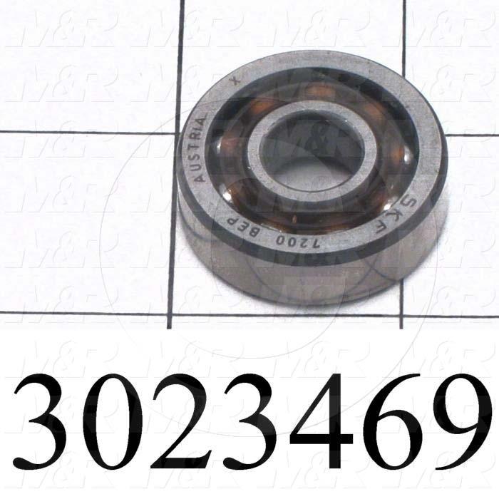 Bearings, Angular Contact, 10 mm Inside Diameter, 30 mm Outside Diameter, 9 mm Width