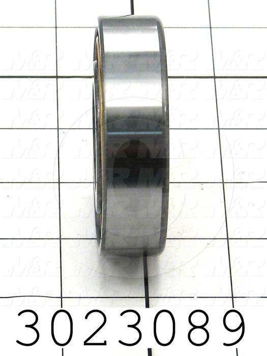 Bearings, Angular Contact, 30mm Inside Diameter, 72 mm Outside Diameter, 19 MM Width, Open, Steel Material