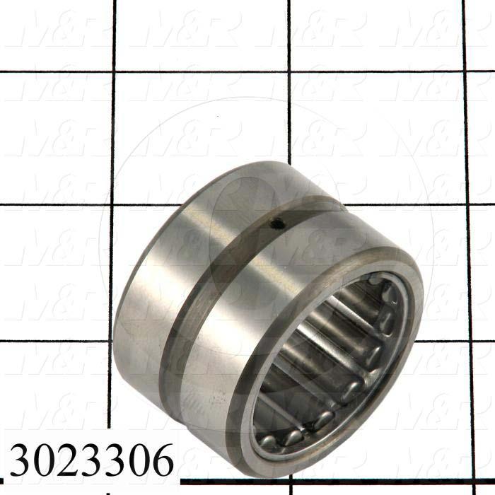 Bearings, Needle Roller, 1.00" Inside Diameter, 1.50 in. Outside Diameter, 1.00 in. Width, Open, Outer Ring and Rollers Assembly, Works with  Inner Ring # 3023307, Steel Material