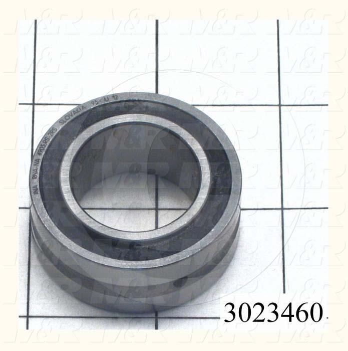 Bearings, Needle Roller, 25 mm Inside Diameter,  42 mm Outside Diameter, 18 mm Width, Double Sealed, Steel Material